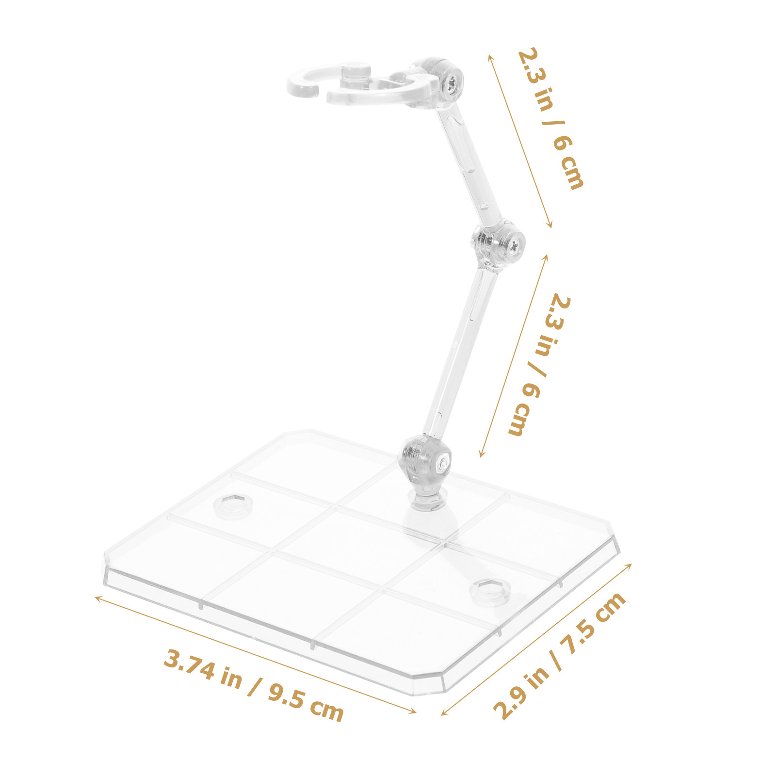 4Pcs Plastic Figure Stand for  - Action Figure Stand recension och pris