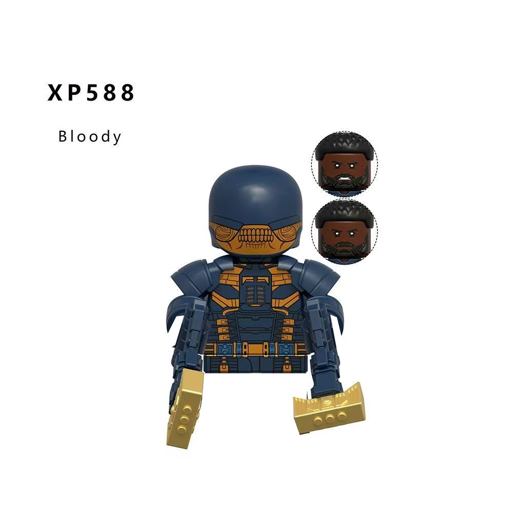 SuicideSquad Peacemaker Blue D - Lego Minifigure Holder recension och pris