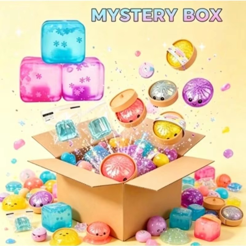 //Sensory Squishy Blind Box Se - Mystery Box Blind Bag recension och pris