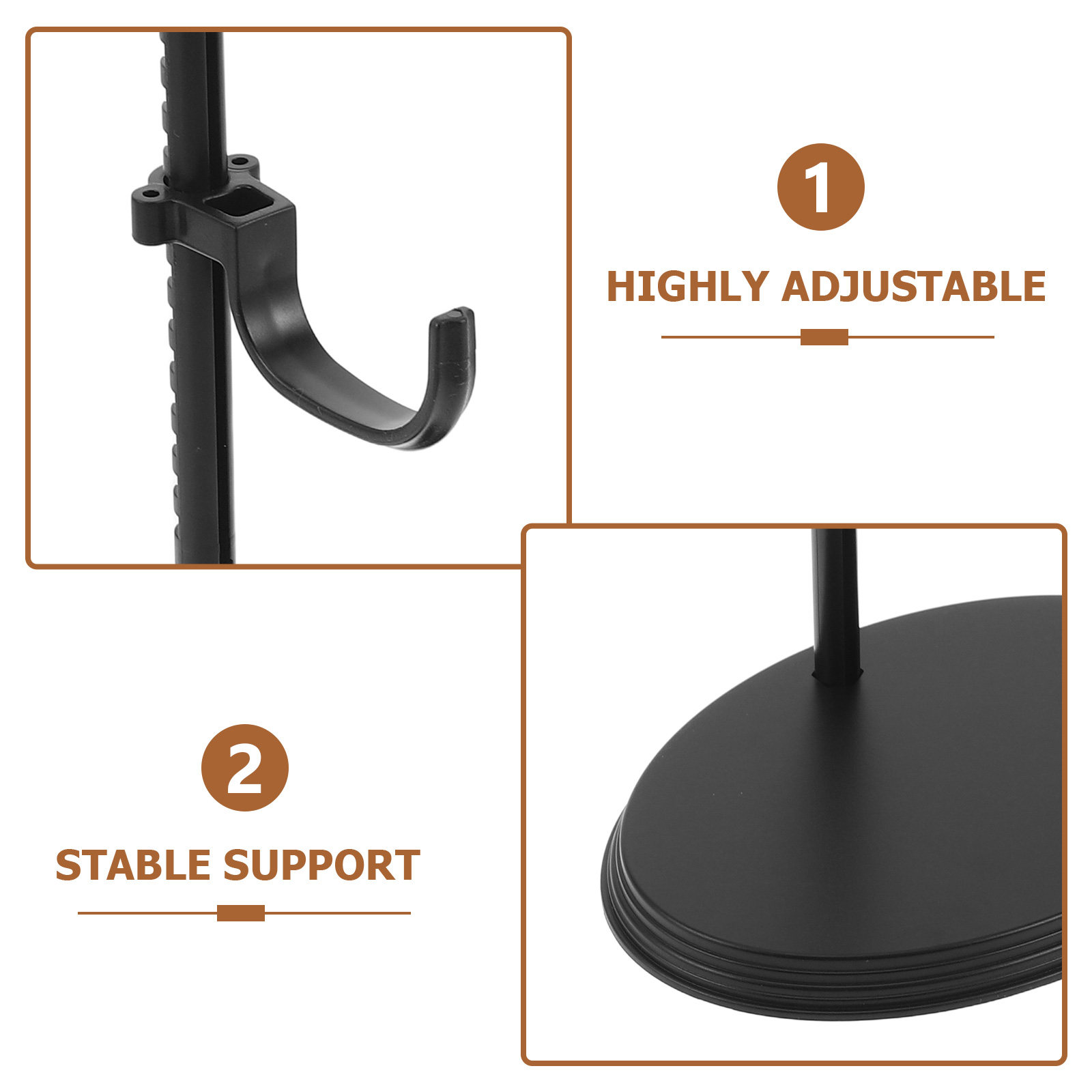 2Pcs 1 6 Adjustable Action Fig - Action Figure Stand recension och pris
