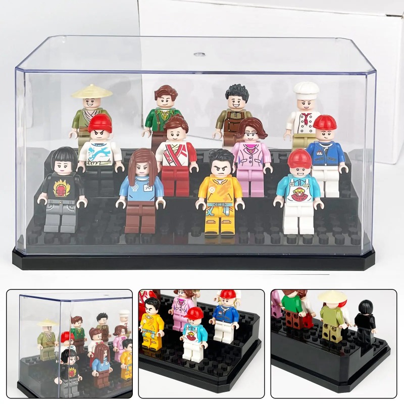Acrylic Minifigures Display Ca - Lego Minifigure Holder recension och pris